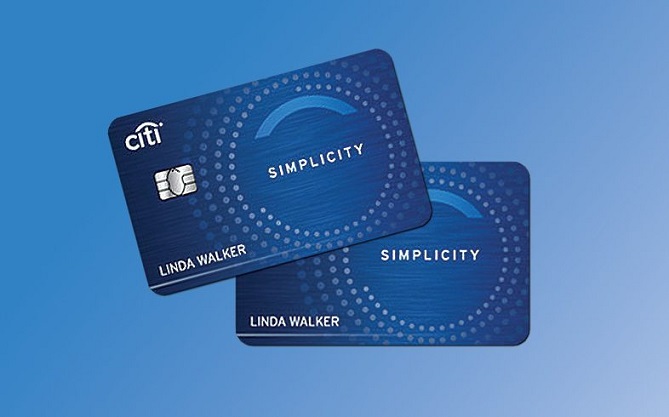 Citi Simplicity credit card