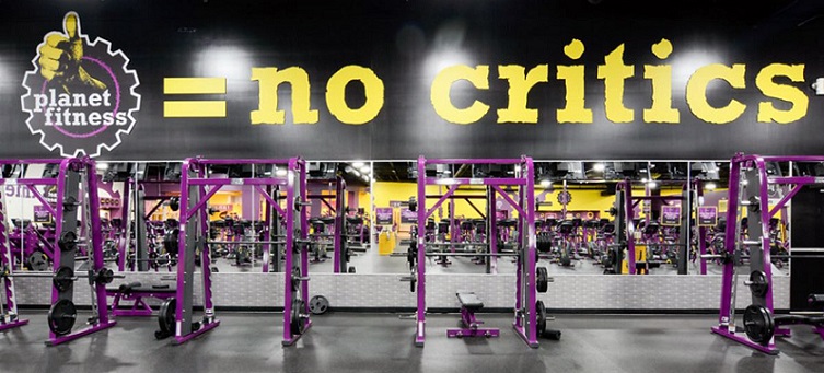 Planet Fitness inside view of the gym