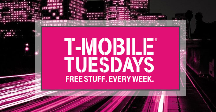 T-Mobile Tuesday free stuff this week