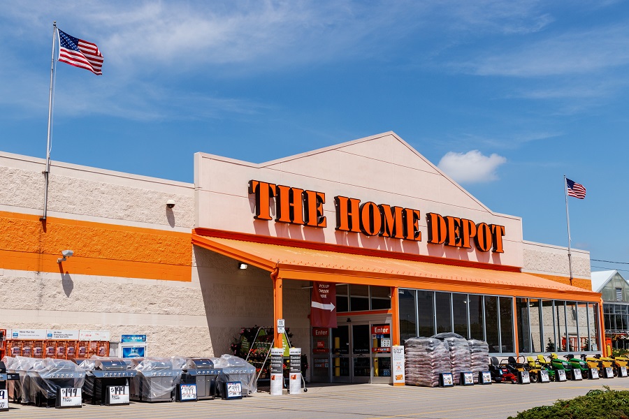 Home Depot store front