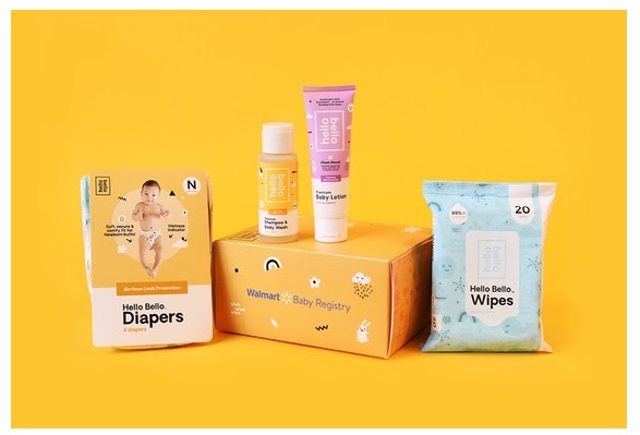 Hello Bello baby gift box at Walmart