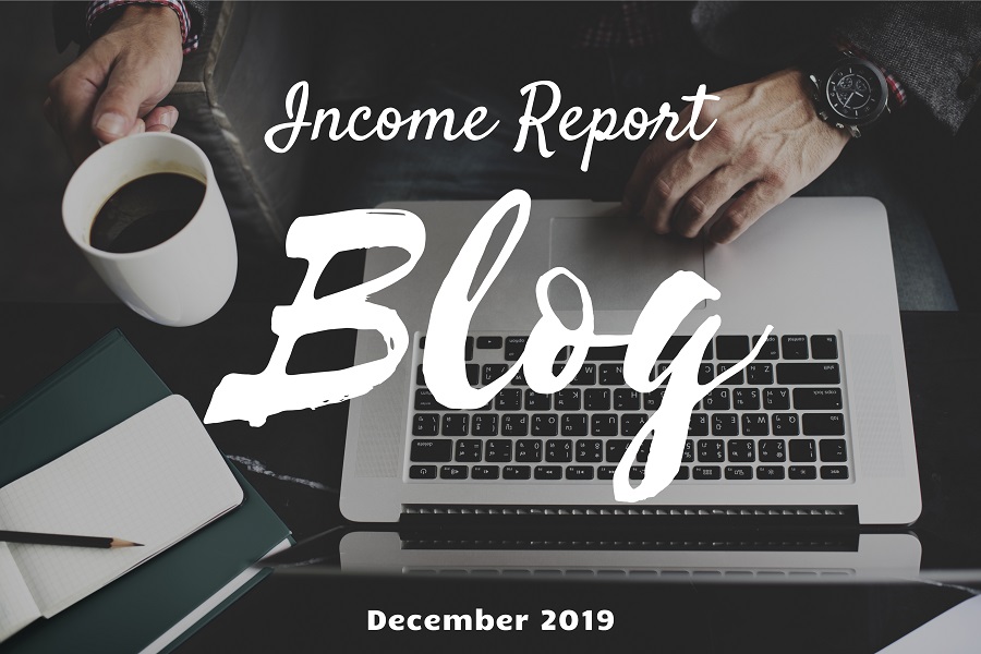 Featured image of December 2019 Blog Income Report