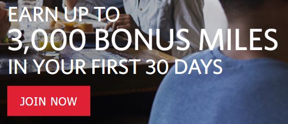 Delta Skymiles Dining program sign-up bonus