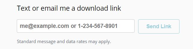 Screenshot of entering email address for Swagbucks' LifeLock offer