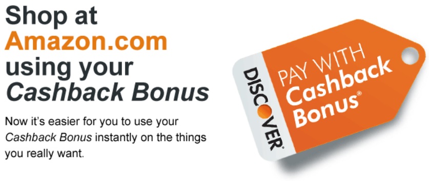Linking Amazon to Discover Cashback Bonus