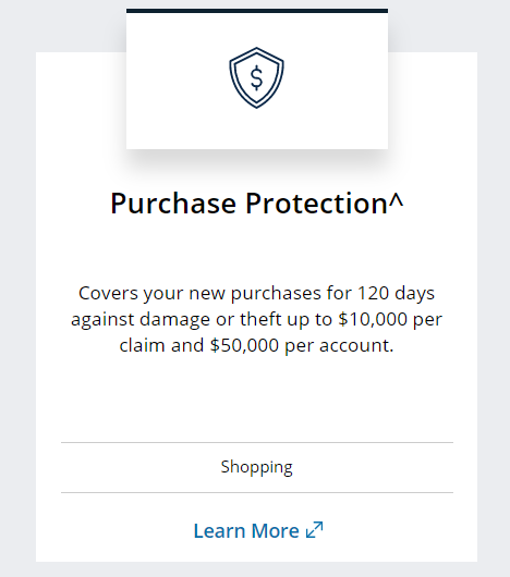 Chase Sapphire Reserve benefit of Purchase Protection