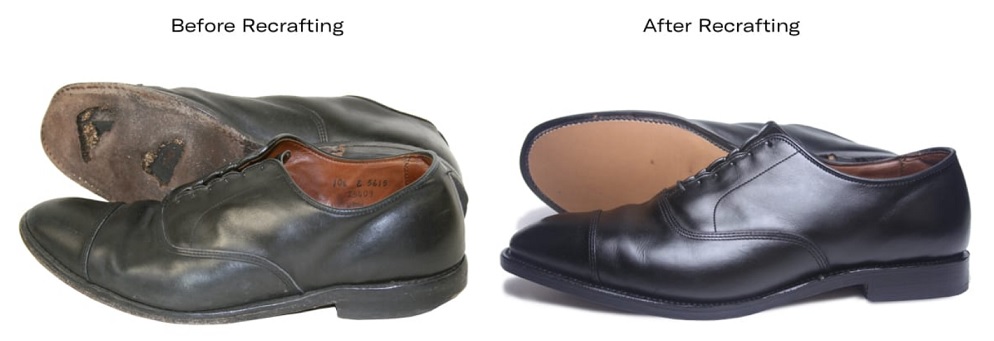 Allen Edmonds - Before and After Recrafting