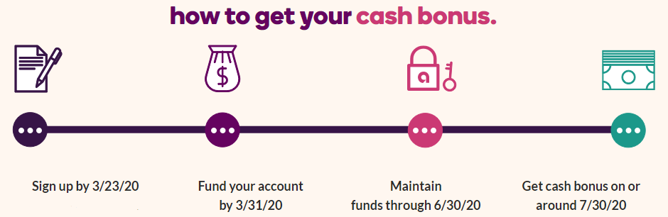 Ally Bank bonus steps