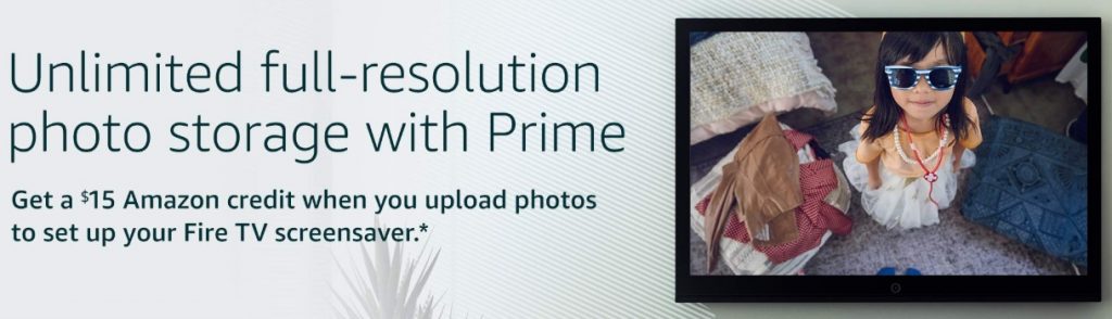 $15 Amazon Credit For Uploading Photos To Fire TV screensaver