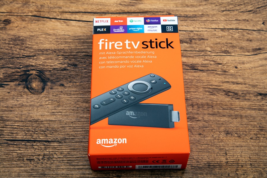 Amazon Fire TV retail box