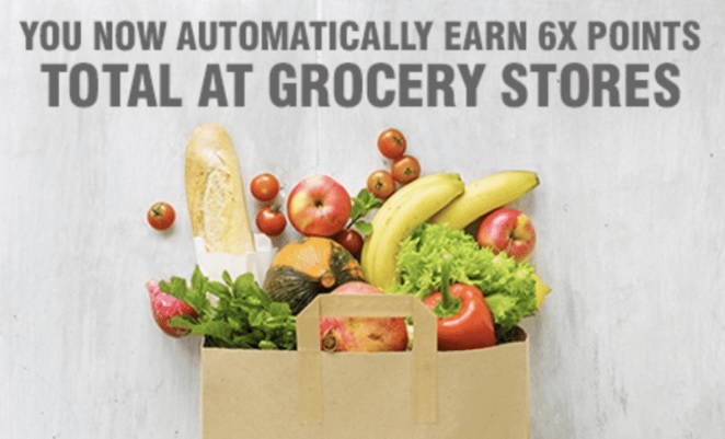AMEX Marriott Bonvoy Brilliant 6x points at grocery stores