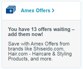 Amex Offers on Bluebird from American Express