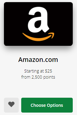 Redeeming Chase Ultimate Rewards points for Amazon gift cards