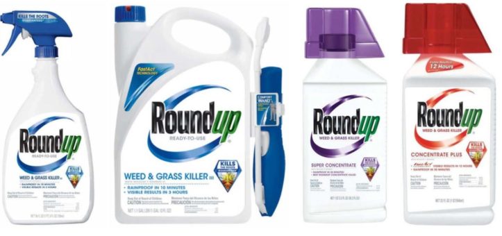 variety of Roundup products