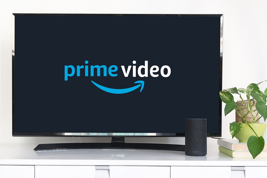 Amazon Prime Video logo on TV