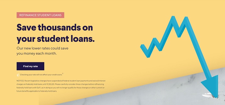 SoFi Student Loan Refi - Find My Rate