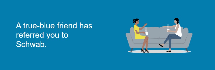 Charles Schwab referral splash image