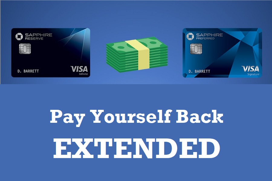 Chase "Pay Yourself Back" extended hero image