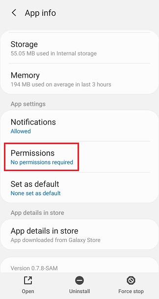 No permissions required for Honeygain app