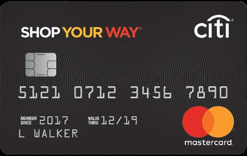 Shop Your Way credit card by Citi