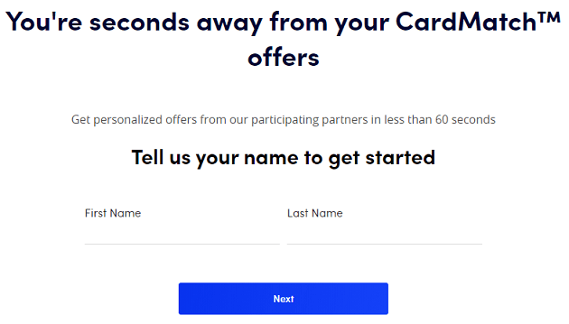 Getting started with CardMatch