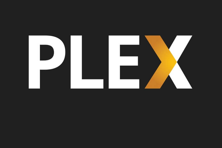 Plex logo on black background hero image