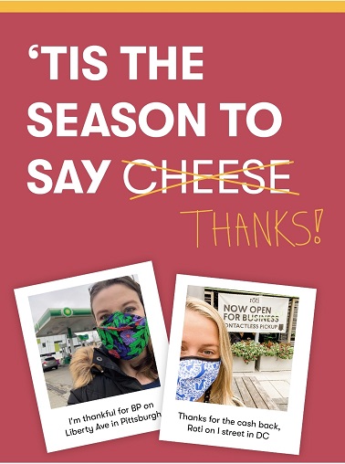 GetUpside selfie promotion