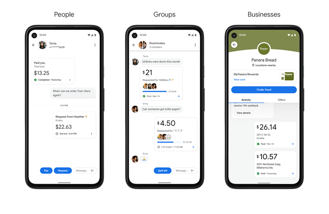 Google Pay - pay people, groups, and businesses