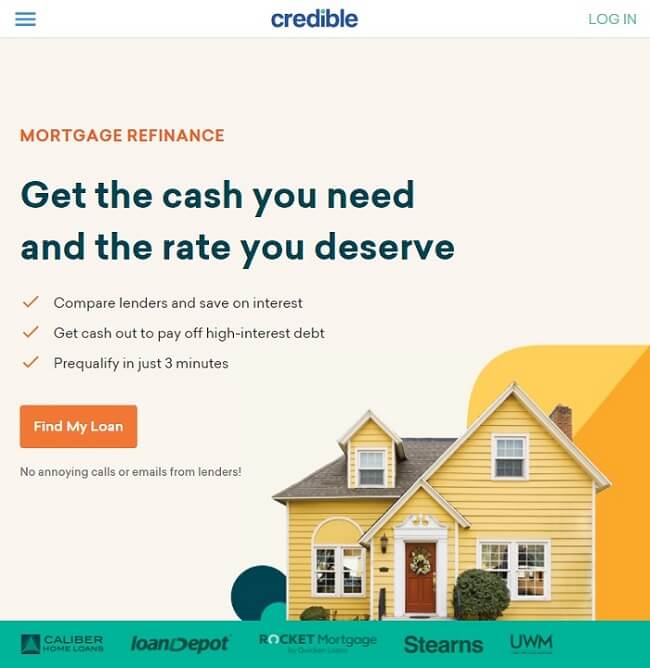 Credible home page
