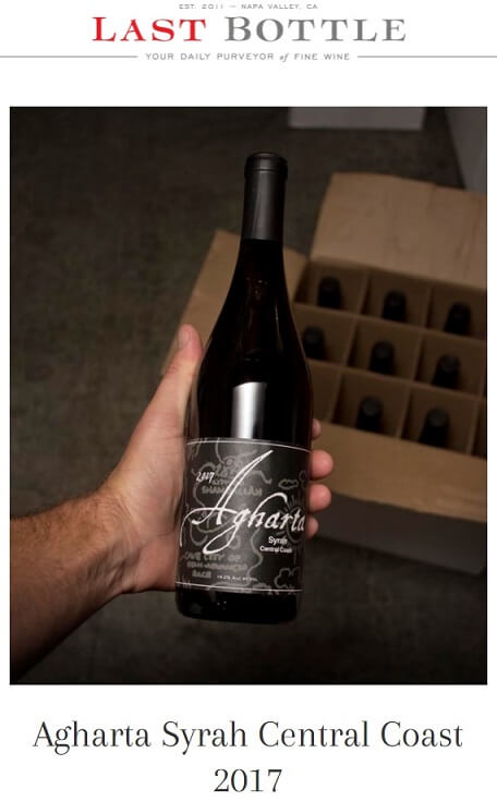 Last Bottle daily wine offer