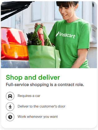 Instacart full-service shopper overview