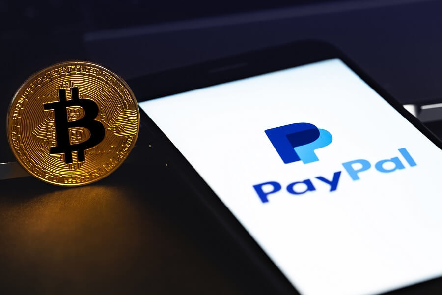 PayPal crypto hero image