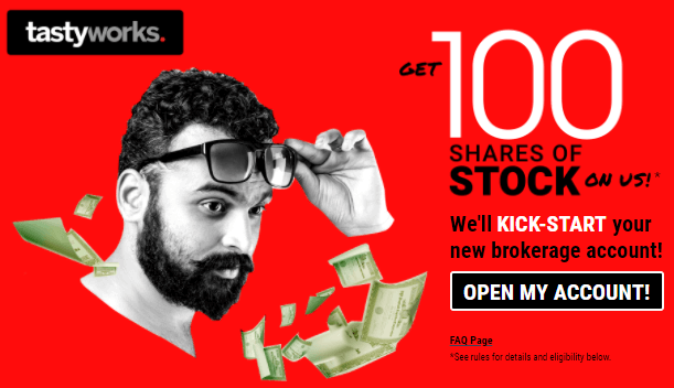tastyworks 100 free stocks promo