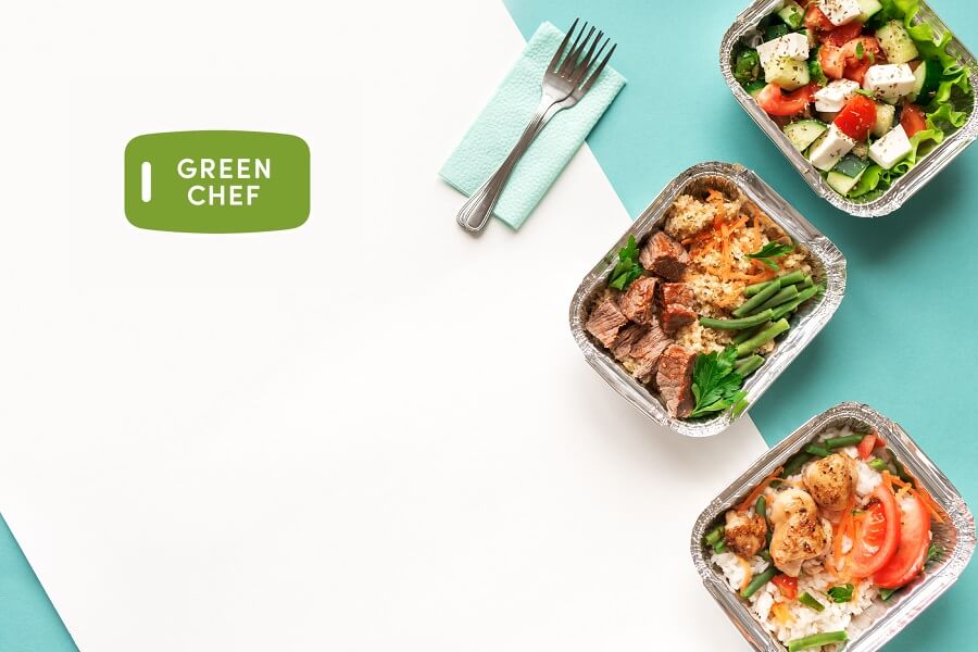 Green Chef free box hero image