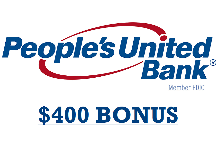 People's United Bank $400 checking bonus hero image