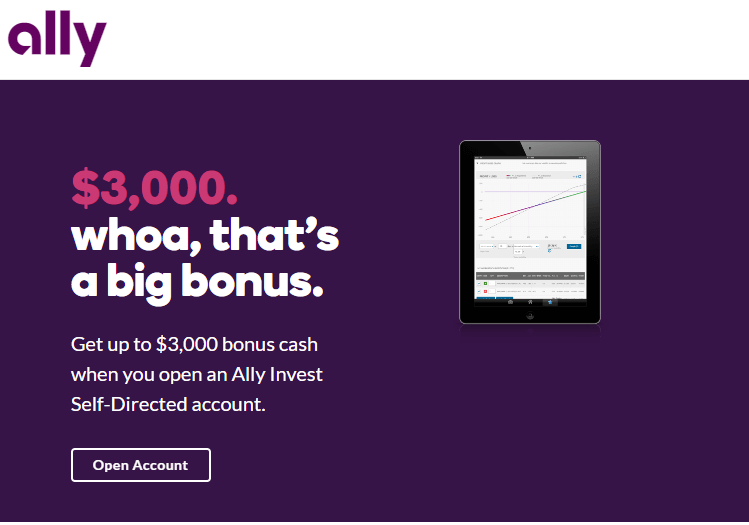 Ally Invest promotions