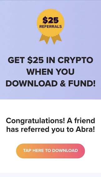 Abra referral code