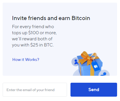 Nexo referral promotion