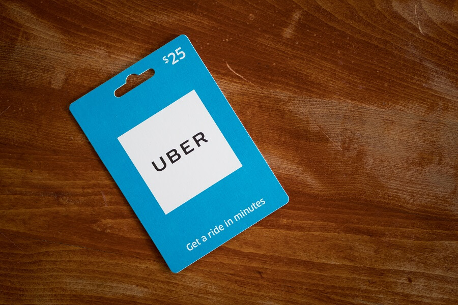 Amazon 15% Off Uber Gift Cards hero image
