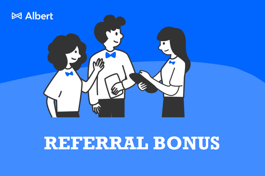 Albert Referral Bonus hero image