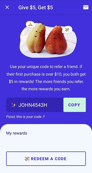 Flashfood Referral Code JOHN4543H
