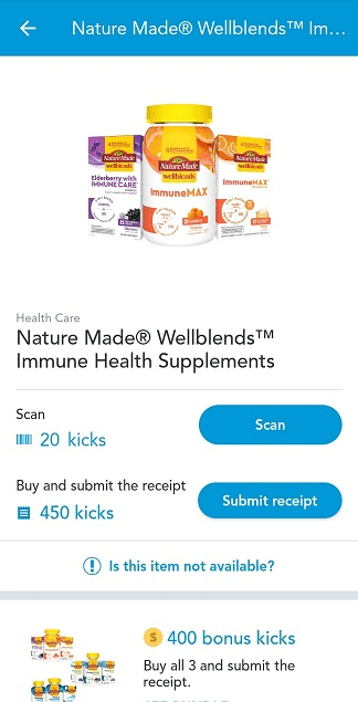 Shopkick receipt app