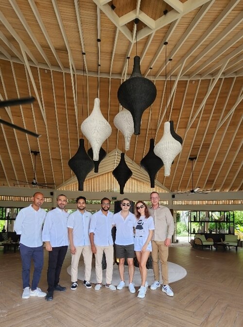Le Méridien Maldives management team